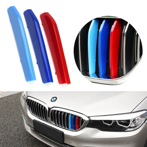 Grile - Set 3 Ornamente Grilă BMW Seria 5 G30 , M Performance Style