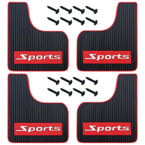 Set 4 Apărători Noroi Siliconice Sport fata,spate [2]