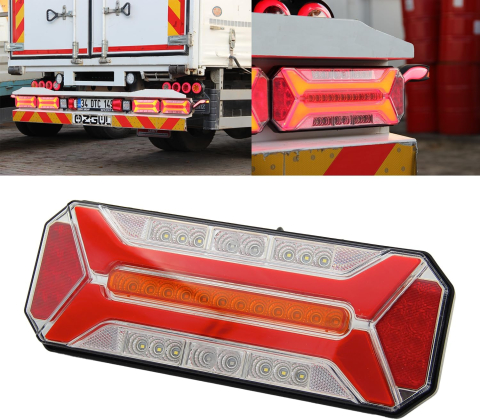 Set Stopuri LED NEON E68 Omologate Semnal Dinamic [2]