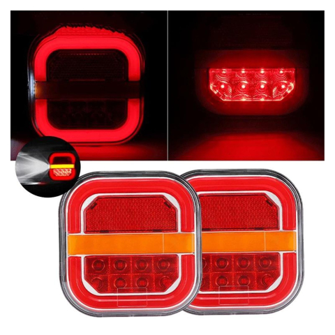 Stopuri Spate LED Premium cu Semnalizare Secvențială set 2 buc [2]