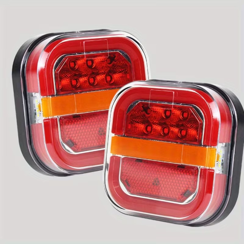 Stop remorca bec - Stopuri Spate LED Premium cu Semnalizare Secvențială set 2 buc