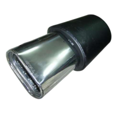 Tobe sport cu 1 iesire negre - Toba sport cu ornament turtit