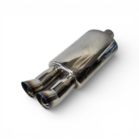 Tobe sport cu 2 iesiri cu silencer ridicate arse [8]