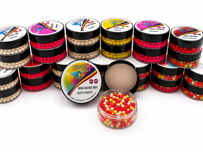 Mini Band Mix CAPTTURA Baits Tutti Frutti 6 mm 40 ml [3]