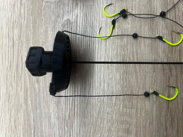Montură TVS Fishing® Premium V2 – Novac & Sânger | 2 Pastile Tehnoplancton | Tufă Rotativă Anti-Încâlcire [7]