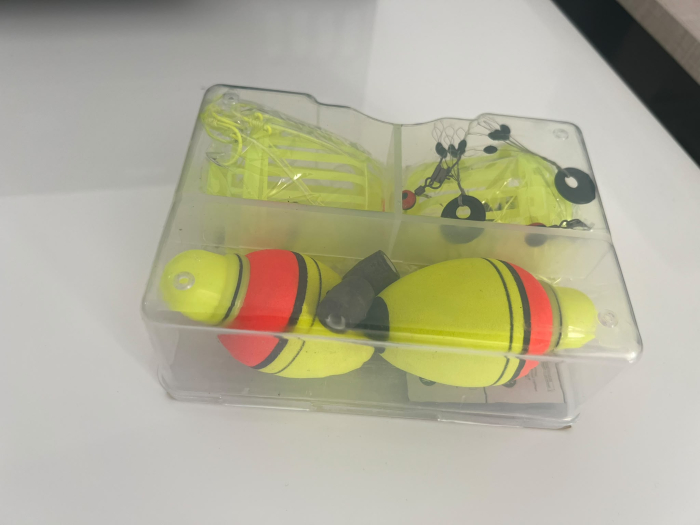 Set 2 Plute LED cu Coșuleț pentru Nadă Novac | TVS Fishing [3]