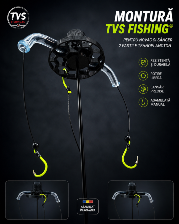 Montură TVS Fishing Premium pentru Novac și Sânger cu 2 Pastile Tehnoplancton [1]