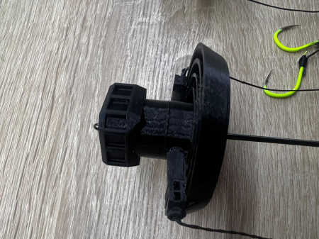 Montură TVS Fishing® Premium V2 – Novac & Sânger | 2 Pastile Tehnoplancton | Tufă Rotativă Anti-Încâlcire [7]
