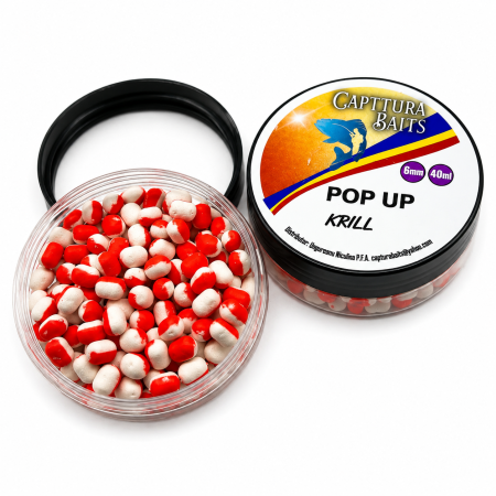 Wafters si Pop-Up - Pop Up CAPTTURA Baits Krill 6 mm 40 ml