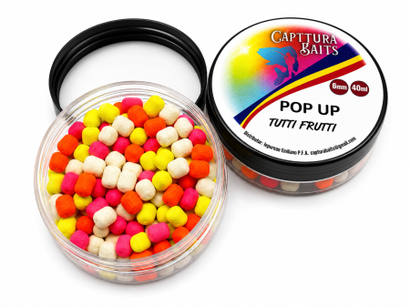 Wafters si Pop-Up - Pop Up CAPTTURA Baits Tutti Frutti 6 mm 40 ml