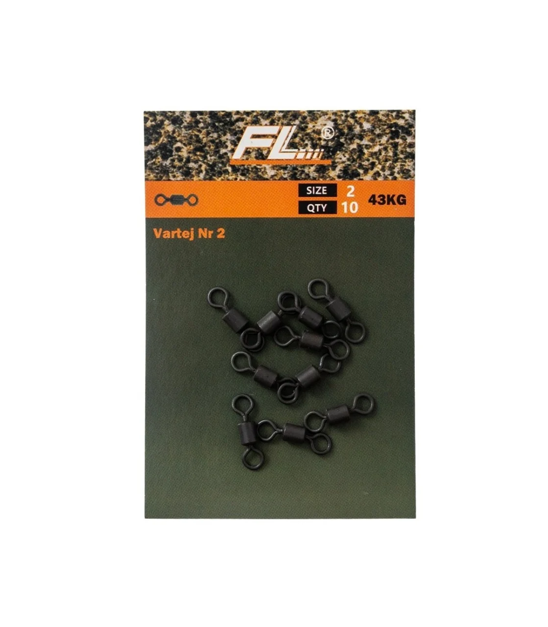 Vârtejuri & Agrafe - Vârtej PRO FL – Mărimi #4, #6, #8 – 10 buc/set