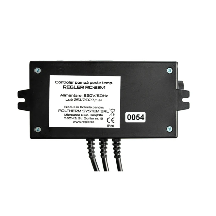 REGLER RC 22v1 - Controler Pompă cu afișaj LED [2]