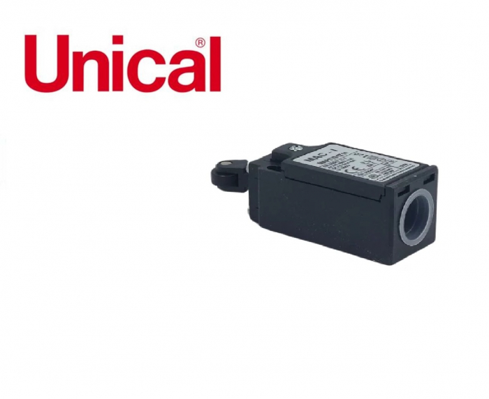 Întrerupător / limitator de cursă original pentru ușa cazanelor UNICAL Firex și Gasogen [1]