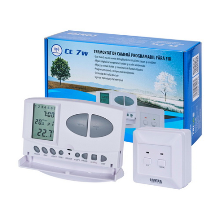 Termostate Ambientale - Conter CT7W - Termostat Fără Fir (Wireless)