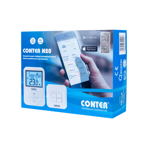 termostat smart inteligent conter n20 , aplicatie mobila [1]
