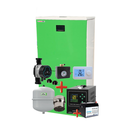 Thermfort - Pachet Centrala Peleti - Thermfort 10-30kW TPB30- WiFi Modul