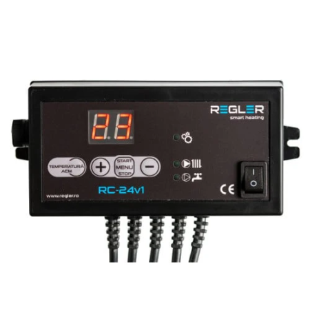 Automatizări Pompe - REGLER RC 24v1 - Controler Pompă Incalzire și ACM