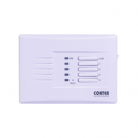 Receptor central al termostatului multizona Conter N4 pentru controlul zonelor de încălzire. [2]