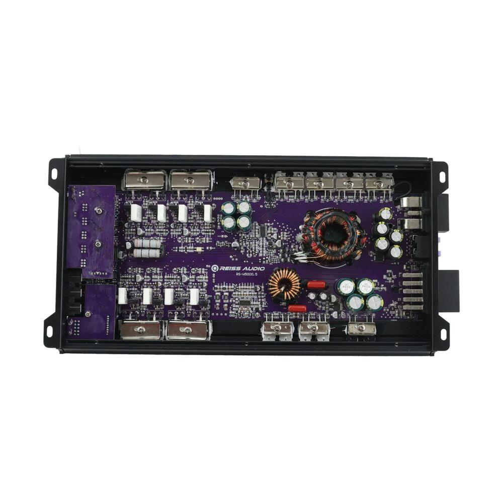 Amplificator auto Reiss RS-W5000 5 canale 4x 90W 1x 600W RMS [3]