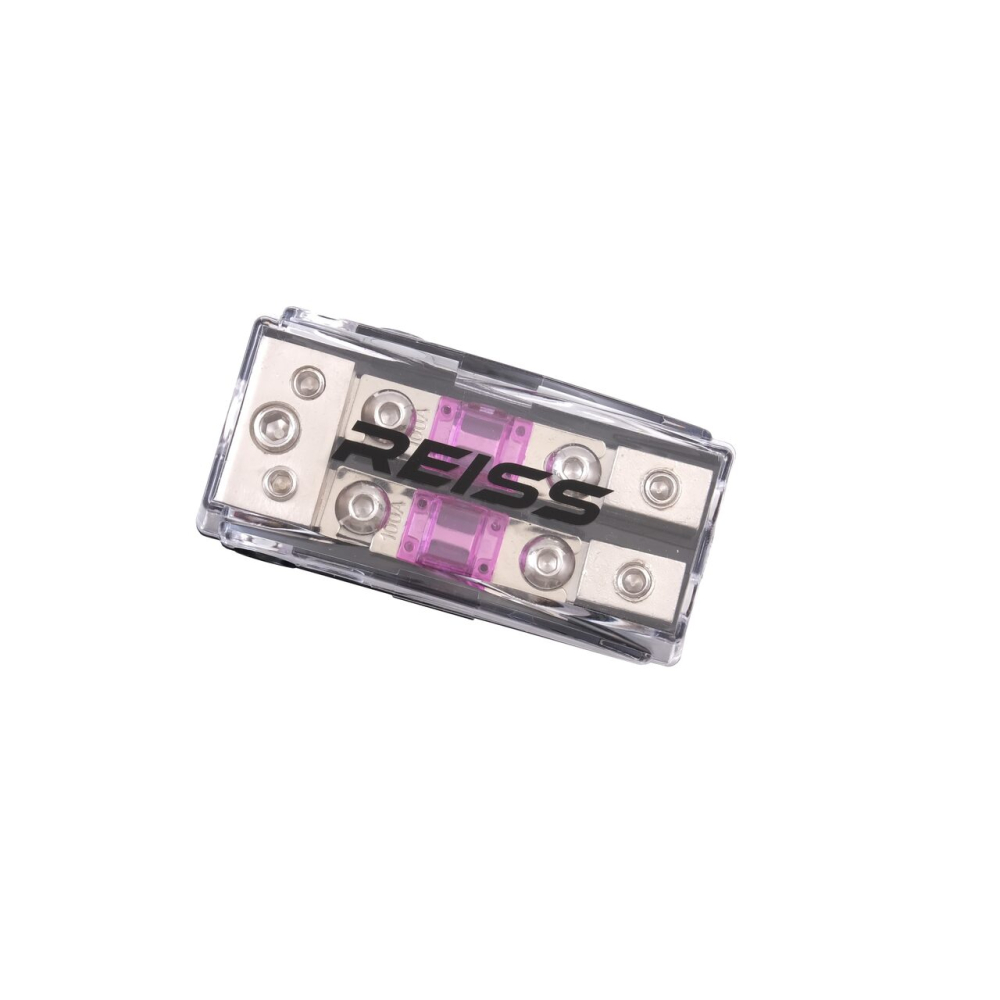 Distribuitor curent Reiss Audio RS-2AFS8, trei intrari si doua iesiri, sigurante Mini ANL [1]