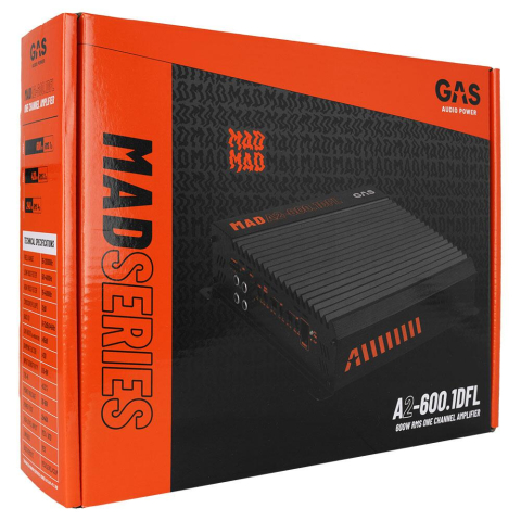 Amplificator auto GAS MAD A2-600.1DFL monobloc 600W [6]
