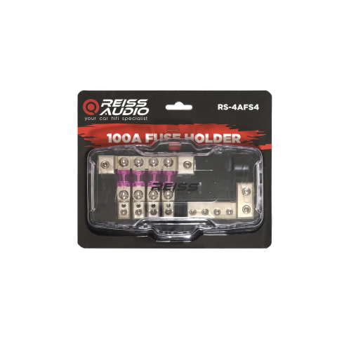 Distribuitor cu sigurante Reiss RS-4AFS4 4 intrari si 4 iesiri sigurante Mini ANL [4]