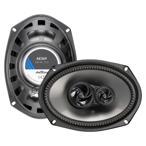 Difuzoare Auto - Set coaxiale ovale AXTON AE369 15 x 23 cm 3 căi 160W