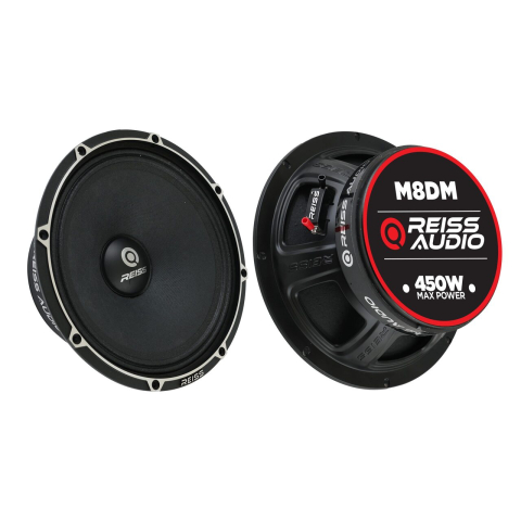 Difuzoare Auto - Set difuzoare auro midrange Reiss RS-M8DM 20cm 150W RMS