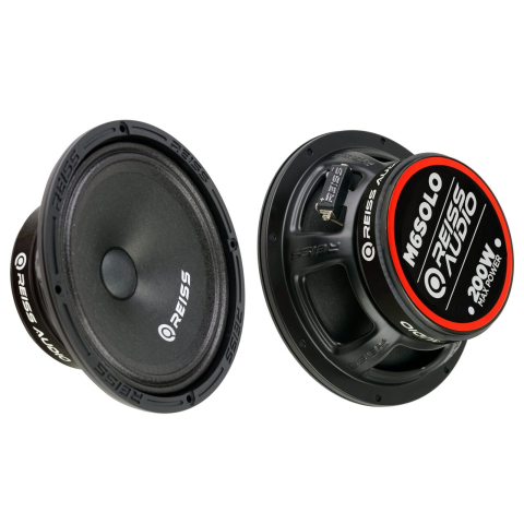 Difuzoare Auto - Set difuzoare auto midrange Reiss RS-M6SOLO 165mm 100W RMS
