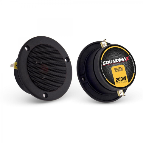 Difuzoare Auto - Set difuzoare auto Super Bullet Tweeter Soundmax SX-TA93 100mm 100W RMS