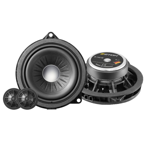 Difuzoare Auto - Set difuzoare OEM Fit BMW ETON UG B100 W, componente , 2 cai, 10 cm, 25W RMS