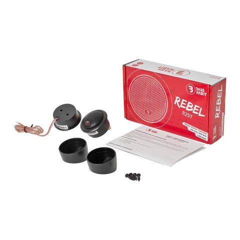 Set tweeter-e BASS HABIT Rebel R25T 25 mm 40W [5]