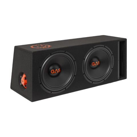 Subwoofer auto GAS MAD B2-212V 600W cu incinta [2]