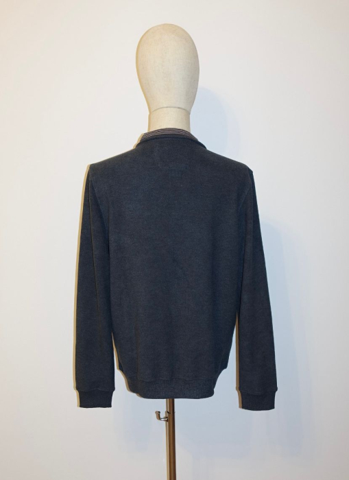 Cardigan Bărbătesc cu Fermoar – ANTRACIT (GRI) [3]