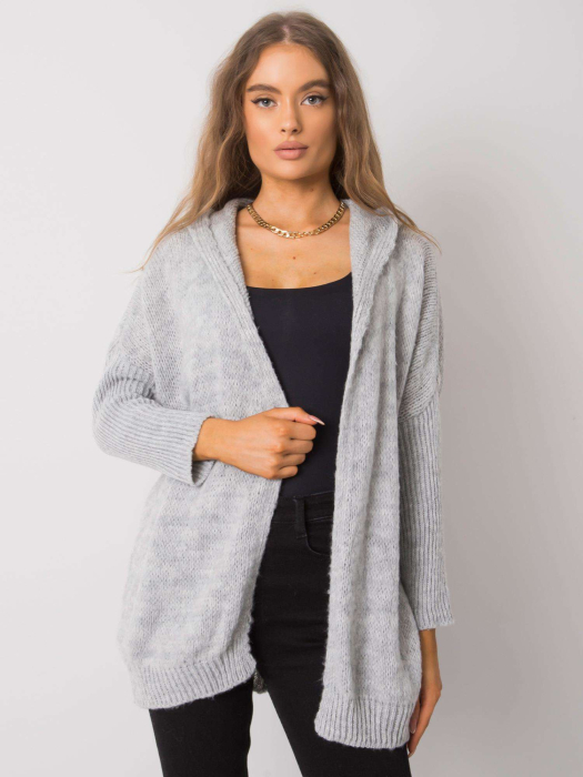 Cardigan Bella cu Gluga [2]