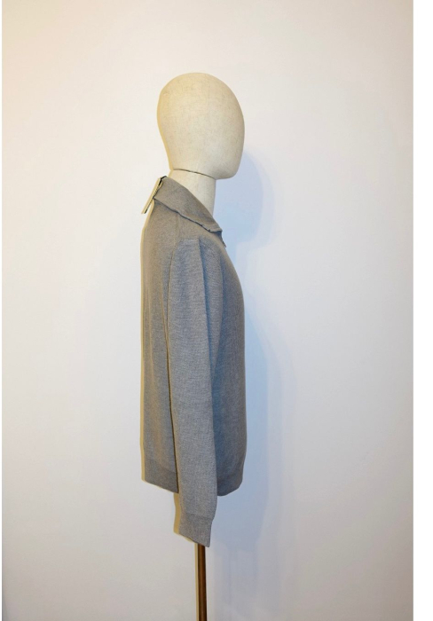 Pulover Bărbătesc cu Fermoar – GRI [3]