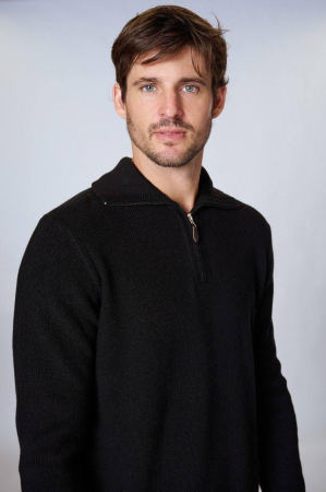 Pulover Bărbătesc cu Fermoar – NEGRU [1]