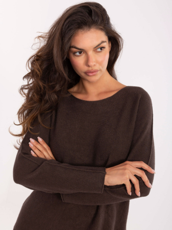 Pulovere - Pulover damă reversibil cu decolteu rotund