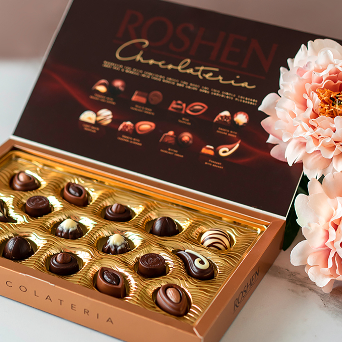 Bomboane Roshen Cutie cu praline ROSHEN CHOCOLATERIA 194g [3]