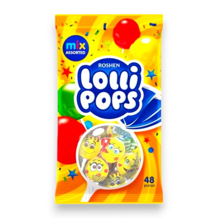 Caramele Roshen Acadele LolliPops COCKTAIL mix de fructe 0,92 Kg [2]