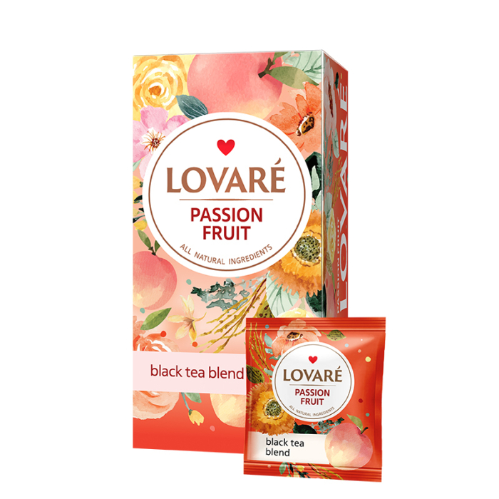 Ceai Lovare «Passion Fruit» - 24*2 g ( Pliculețe) [1]