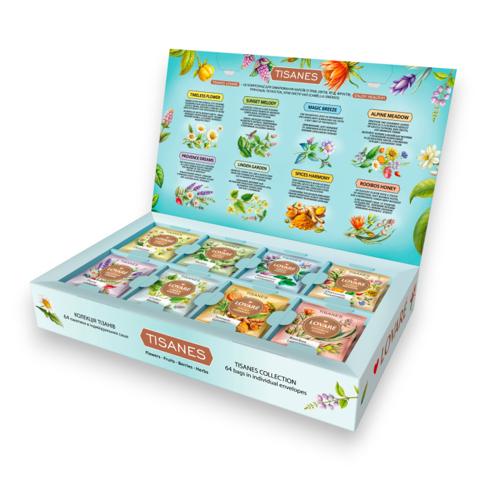 Ceai Lovare Set Cadou  Herbal Tea Collection 64 plicuri [2]
