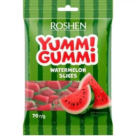 Jeleuri Roshen Jeleu Roshen Yummi Gummi  cu aroma de pepene rosu 70 gr [1]