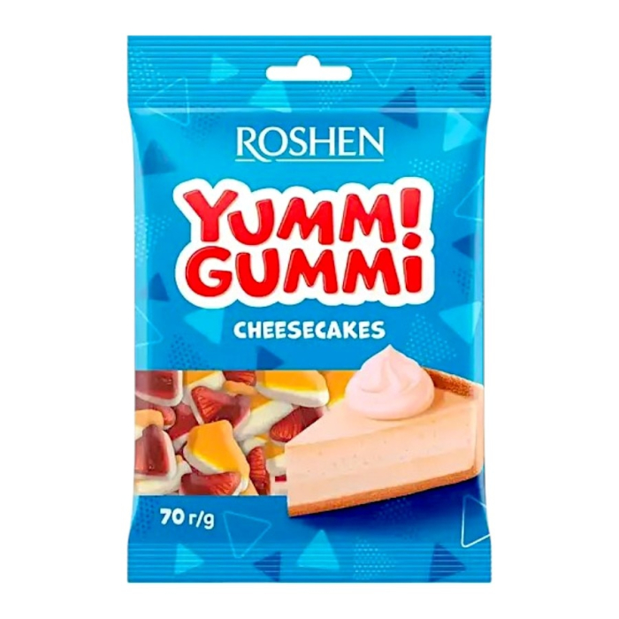 Jeleuri Roshen Jeleuri Yummi Gummi CheeseCakes 70 gr [1]