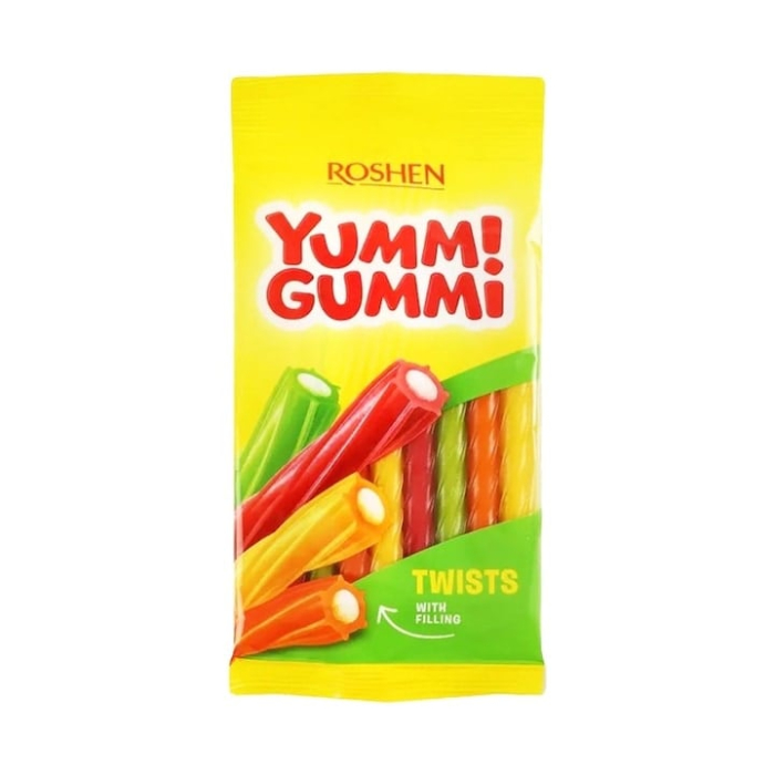 Jeleuri Roshen Jeleuri  Yummi Gummi TWIST 70 gr [1]