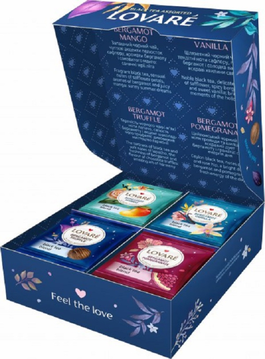 Set ceai: 4 arome x 8 pliculete. Bergamot Assorted [2]