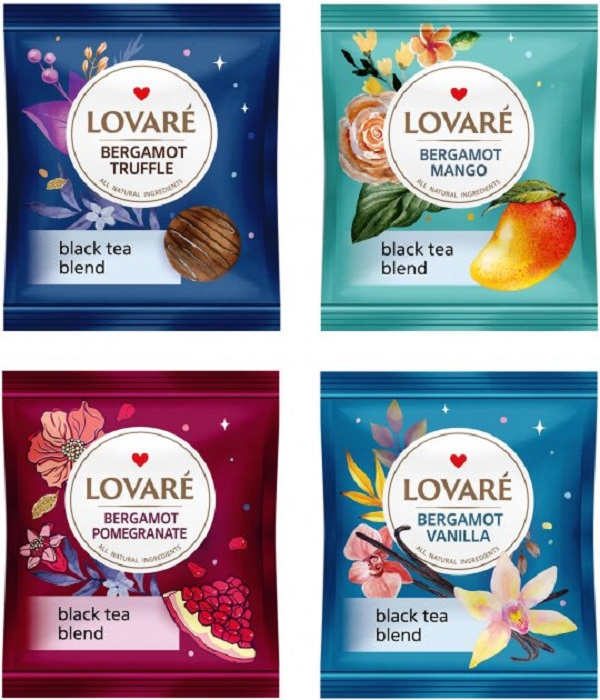 Set ceai: 4 arome x 8 pliculete. Bergamot Assorted [3]