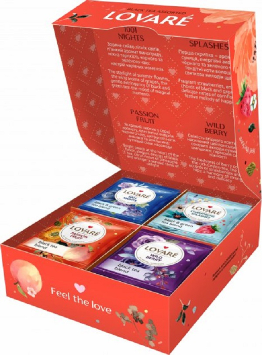 Set ceai: 4 arome x 8 pliculete. Black Tea Assorted [2]