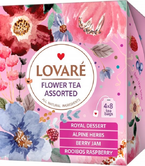 Set ceai: 4 arome x 8 pliculete. Flower Tea [1]