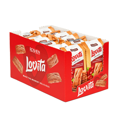 Biscuiți Roshen Fursecuri LOVITA, vanilie si cirese 168g [3]